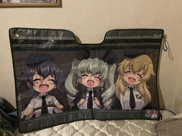 ガールズ&パンツァー 劇場版　サンシェード　アンチョビ　カルパッチョ　ペパロニ g ガールズ&パンツァー ガルパン 劇場版 サンシェード